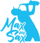 Max on Sax saxophone logo